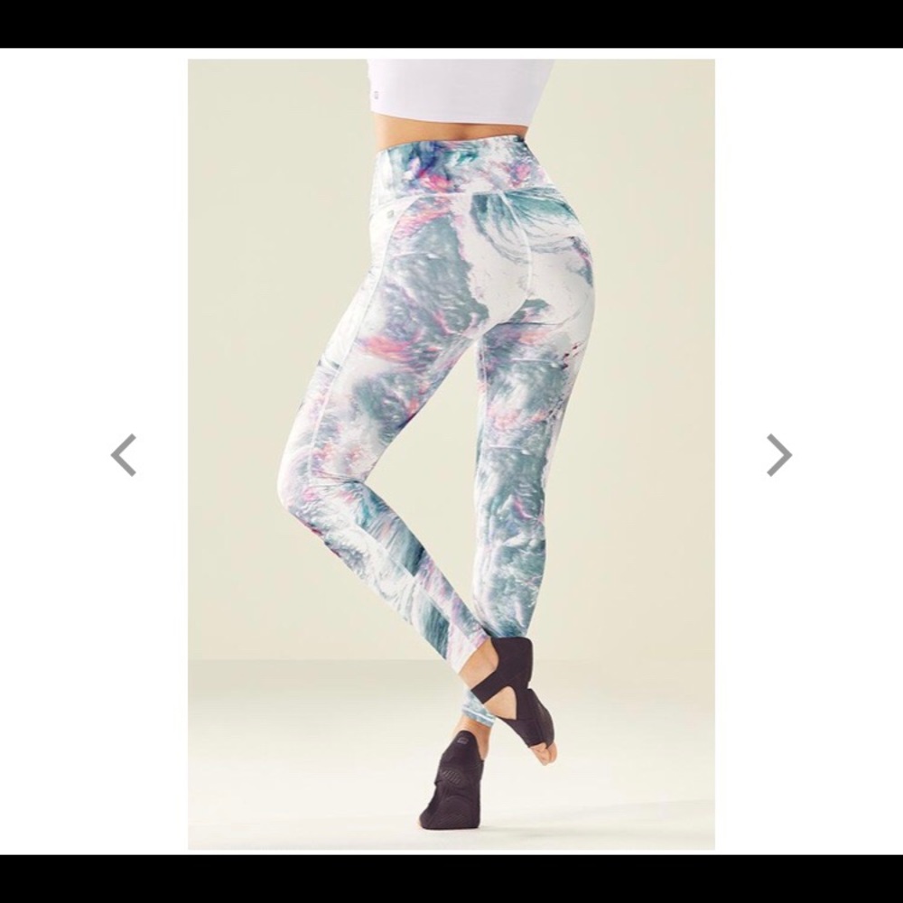 Fabletics high waisted Capri NWT